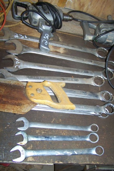 HEAVY WRENCH SET 2" TO 11/16