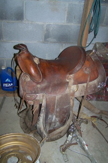 16" KING RANCH SADDLE AND PAD