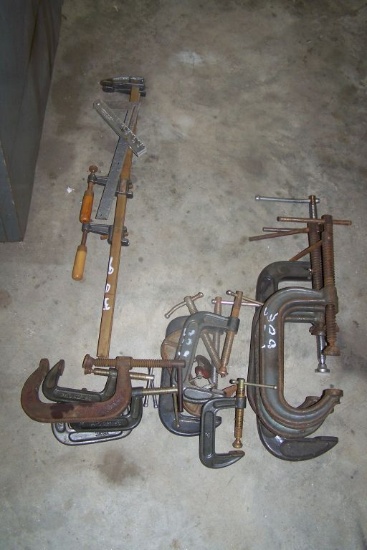 APPROX 15 C CLAMPS