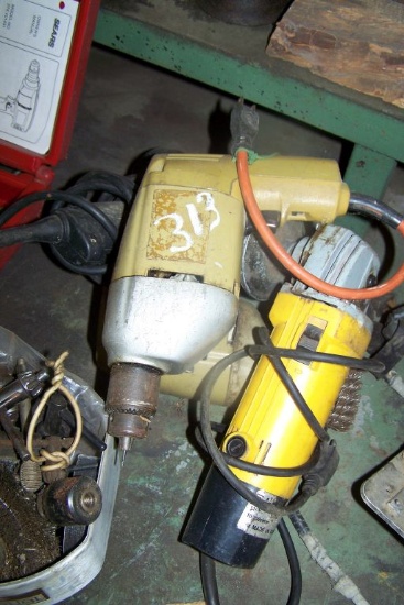 DRILLS AND GRINDER