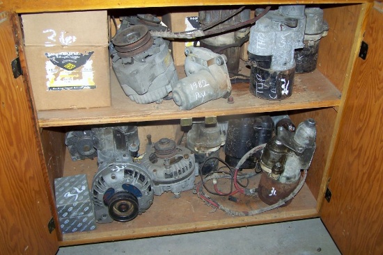 STARTERS AND ALTERNATORS