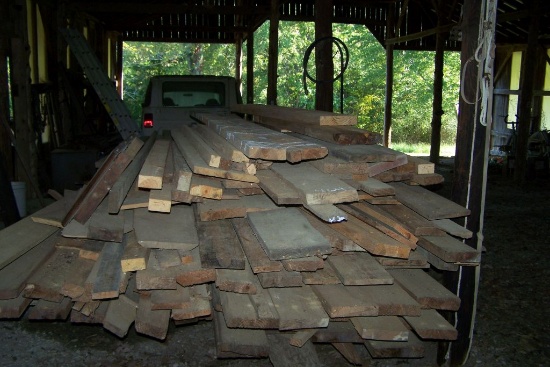 APPROX 2000+ FT OF DRY STACK LUMBER