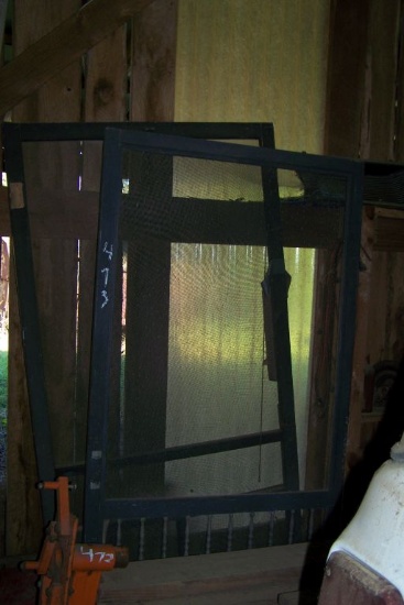 ANTIQUE SCREEN DOORS (2)
