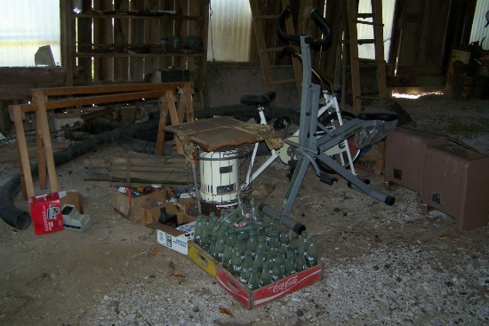 CHAINS, HEATERS, COKE BOTTLES, TIRES, MISC