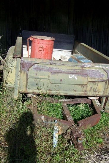 TRUCK BODY BUMPER PULL TRAILER