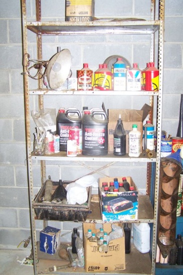 5 TIER RACK W/ CONTENT