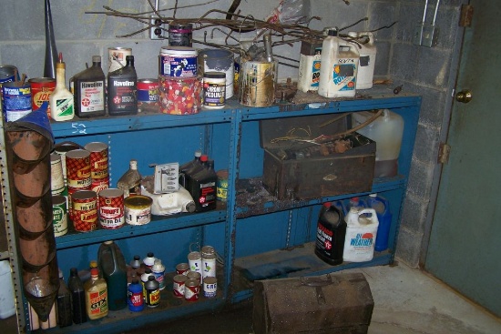 SHELVES AND CONTENT , OIL PRODUCT (2)