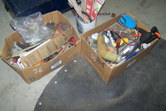 BOXES OF MISC (2)
