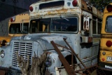 FORD SCHOOL BUS FOR PARTS, FULL OF PARTS