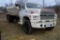 1988 FORD F700 TRUCK W/ DURABLE BRAND 15' SPREADER BED, RUNS AND DRIVES, 5 SPEED,