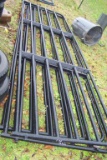 14' BLACK 7 BAR GATE