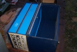 BLUE 2 DRAWER CABINET