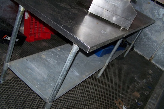 12' STAINLESS TABLE