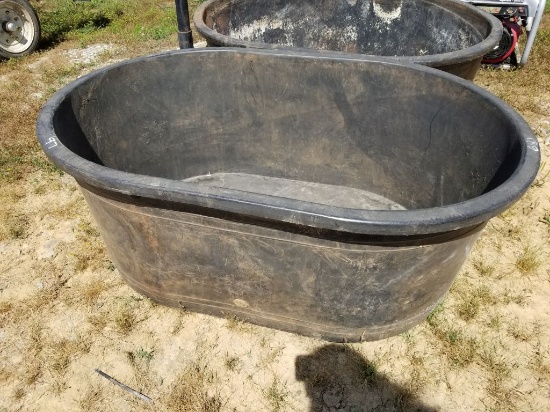 TUFF STUFF RUBBER WATER TANK, APPROX 150 GAL