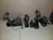 HITACHI DRILLS (3), CHARGERS (2), AND BATTERIES (5)