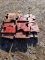 INTERNATIONAL TRACTOR WEIGHTS, APPROX 90 LBS EACH, (12)