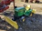 JOHN DEERE 316 LAWN TRACTOR, S: MOO316X110995, OIL LEAK ON FRONT, WITH 54