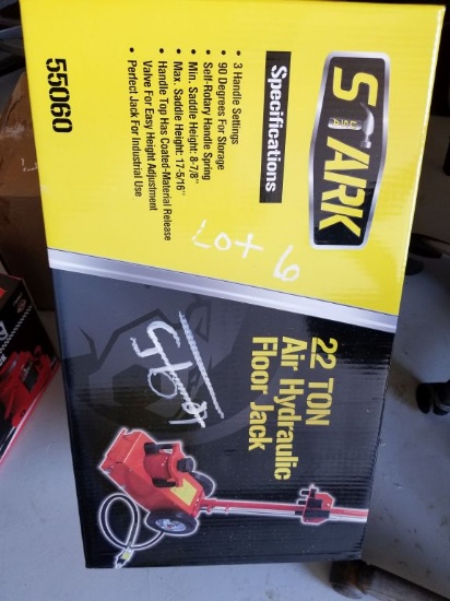 NEW STARK 22 TON AIR HYDRAULIC FLOOR JACK