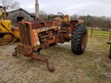 FARMALL 806 TRACTOR, MISSING FRONT TIRES, REAR TIRES SIZE 18.4-34, S: 19838