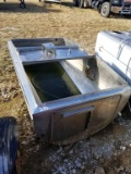 STAINLESS 300 GAL TANK, SELLS ABSOLUTE