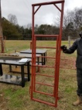 RED HEAVY DUTY EXTRA TALL 2' BOW GATE