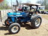 FORD 3930 TRACTOR, CANOPY TOP, SHUTTLE TRANS, RUNS AND DRIVES, HOURS SHOWIN