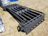 12' BLK SQUARE CORRAL PANELS ( SET OF 10)