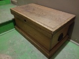 WOODEN CHEST, HEAVY DUTY