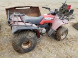 1989 HONDA FOURTRAX TRX300 FOUR WHEELER, INOPERABLE, NO PAPERWORK