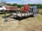 2016 DIRECT TRAILER SOURCE 20' BUMPER PULL TRAILER, TANDEM AXLE, WITH TAILG