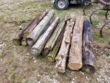 WOOD POSTS APPROX 9