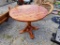 NEW RED CEDAR AMISH BUILT ROUND TABLE, 36
