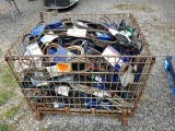 BASKET OF NEW ASSORTED LAWN MOWER BELTS, BASKET DOESN'T SELL- ONLY CONTENT