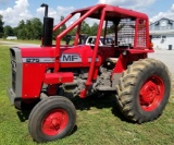 MASSEY FERGUSON 275 DIESEL TRACTOR, HOURS SHOWING: 6574, NEW BATTERY, NEW H