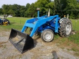 FORD 7000 TRACTOR WITH FRONT END LOADER AND 84