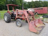 MASSEY FERGUSON 285 TRACTOR WITH FRONT END LOADER AND 72