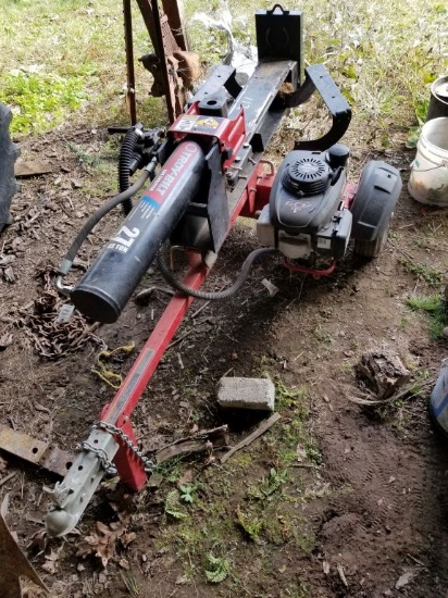 TROY-BILT 27 TON LOG SPLITTER, 160 GCV OVERHEAD CAM ENGINE, KEPT UNDER SHED