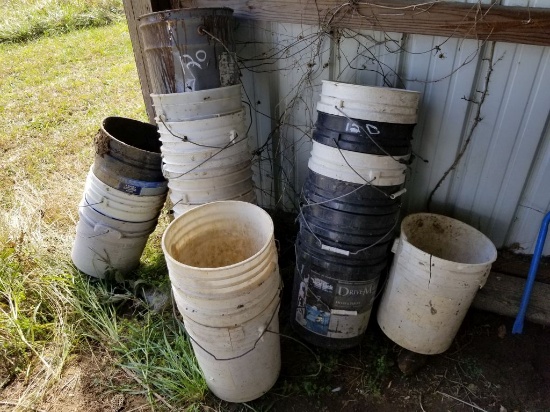 5 GAL BUCKETS (APPROX 20)