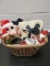 Christmas Dog Basket: toys, mugs, sweaters ALL PROCEEDS FROM THIS LOT GO TO