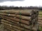 NEW 5X8 TREATED WOOD POSTS (32)