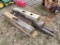 ASSORTED SIZED WOOD POSTS (7)