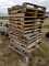 APPROX 15 WOOD PALLETS