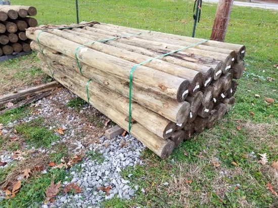 NEW 6X8 TREATED WOOD POSTS (28)