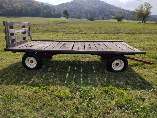 16' X 8' PEQUEA 606 HAY WAGON, S: 30348