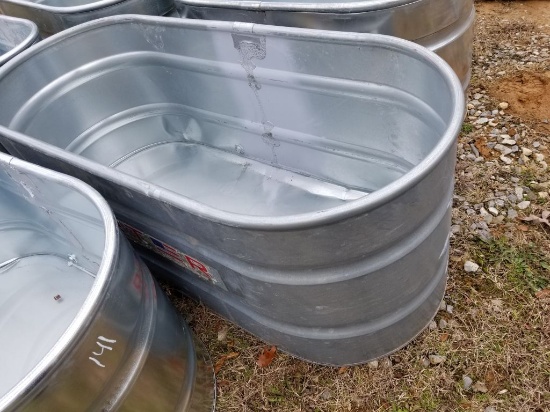 NEW SCRATCH/DENT TARTER 125 GAL GALV WATER TROUGH