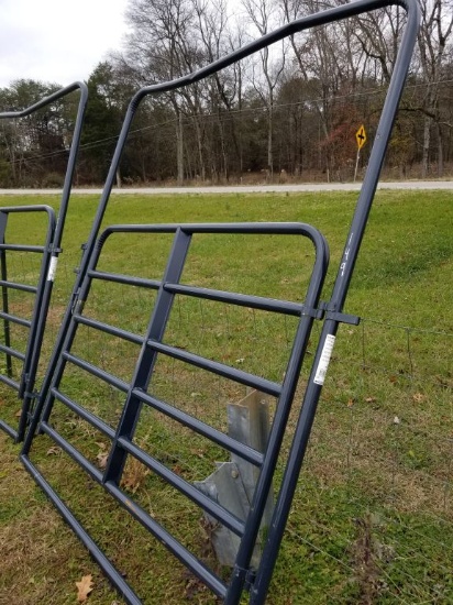 NEW SCRATCH/DENT TARTER BLUE 6' WALKTHRU GATE