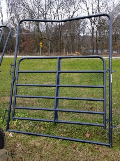 NEW SCRATCH/DENT TARTER BLUE 6' WALKTHRU GATE