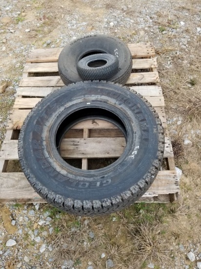 NEW 30 X 9.5 R15 TIRE, NEW 6.90-9 TIRE, NEW 11 X4.00-5 TIRE