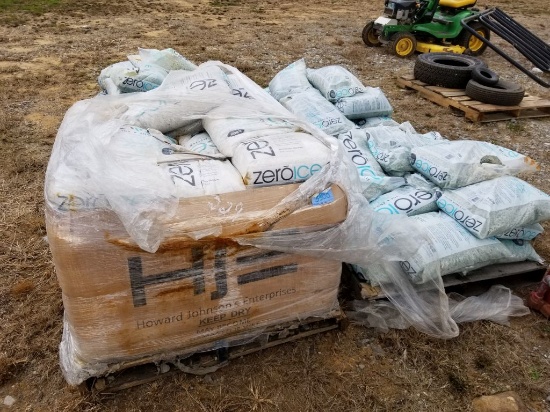 PALLETS OF ZERO ICE SNOW AND ICE MELTER (4)