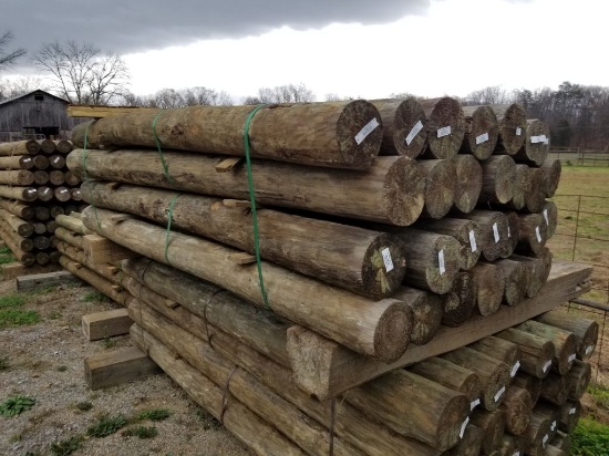NEW 6X8 TREATED WOOD POSTS (28)